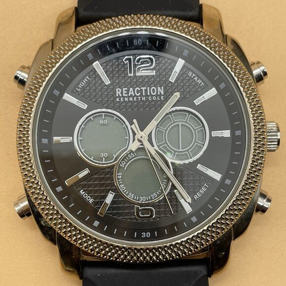 Kenneth Cole Reaction RK50640004 Men’s Stainless Steel Analog Dial Quartz Watch - Picture 14 of 14